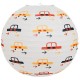 Luminária oriental papel 40 cm carros
