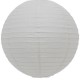 Luminária oriental papel 40 cm branco