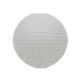 Luminária oriental papel 20 cm branco