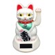 Gato da sorte solar