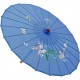 Sombrinha oriental azul