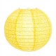 Luminária oriental papel 30 cm amarelo